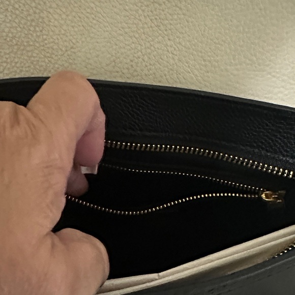 Tory Burch Black Crossbody Bag with Gold Accents - Picture 6 of 7